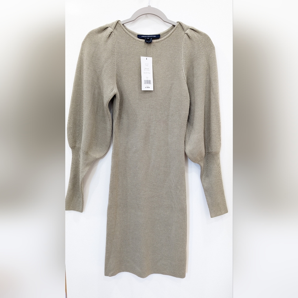 French Connection- Joss Womens Knit Short Sweaterdress, New w/ tag Size XS